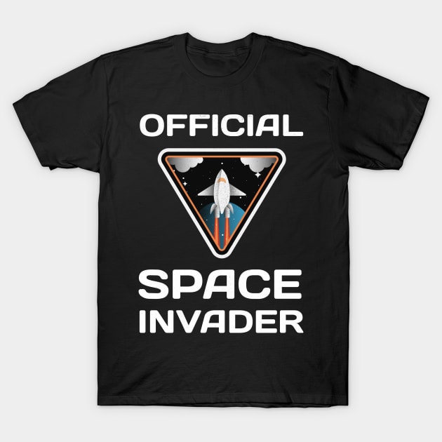 OFFICIAL SPACE INVADER T-Shirt by TeeNZ